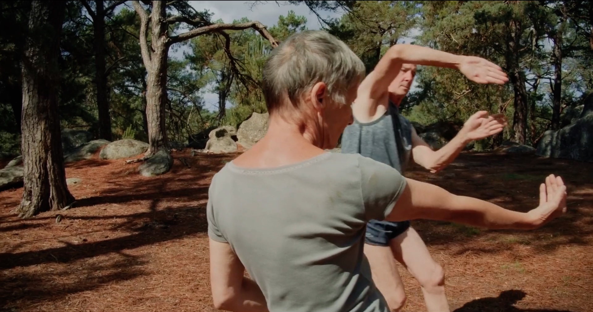 Laura et Bruno en for&ecirc;t de Fontainebleau